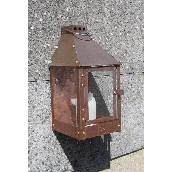 Kobber Mini Væglanterne L17xB17xH36,5 cm