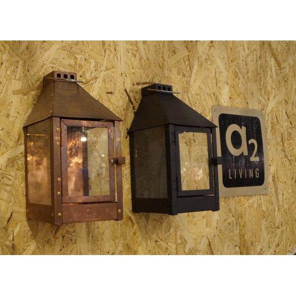 Kobber Mini Væglanterne L17xB17xH36,5 cm