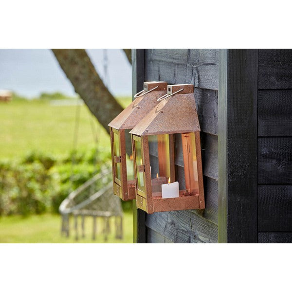 Kobber Mini Væglanterne L17xB17xH36,5 cm