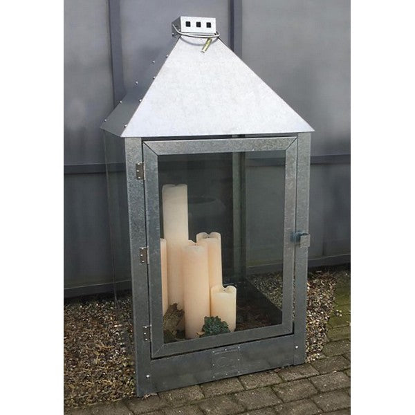 Mammut Bloklys Elfenben (410T - 3 væger) Ø15xH60 cm
