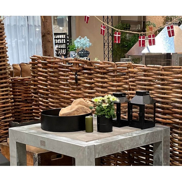 Sort Rund Plantebakke (sæt m/2 stk/2 str) Ø25-35xH9-10 cm