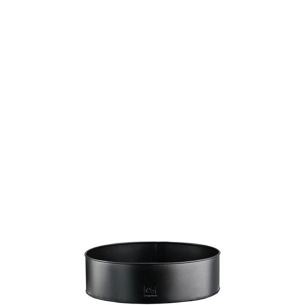 Sort Rund Plantebakke (sæt m/2 stk/2 str) Ø25-35xH9-10 cm