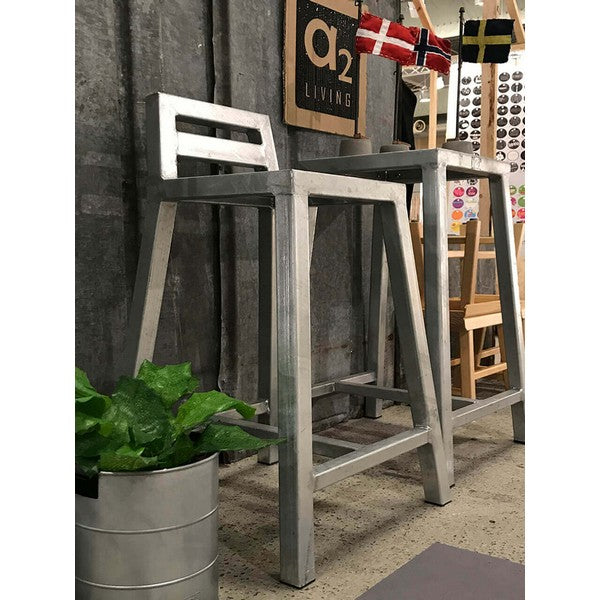 Galvaniseret Barstol L50xB50xH88 cm
