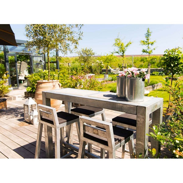 Galvaniseret Barstol L50xB50xH88 cm