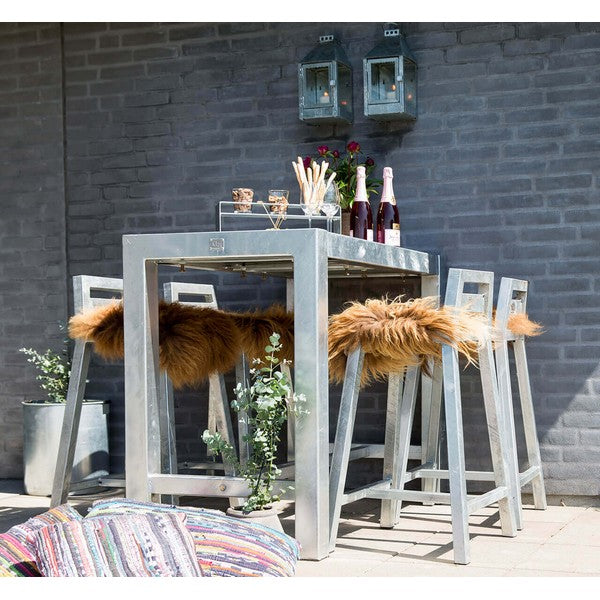 Galvaniseret Barstol L50xB50xH88 cm