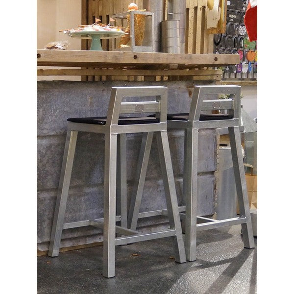 Galvaniseret Barstol L50xB50xH88 cm