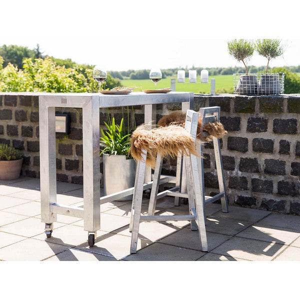 Galvaniseret Barstol L50xB50xH88 cm