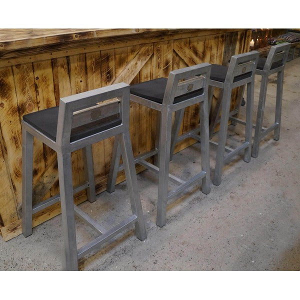 Galvaniseret Barstol L50xB50xH88 cm