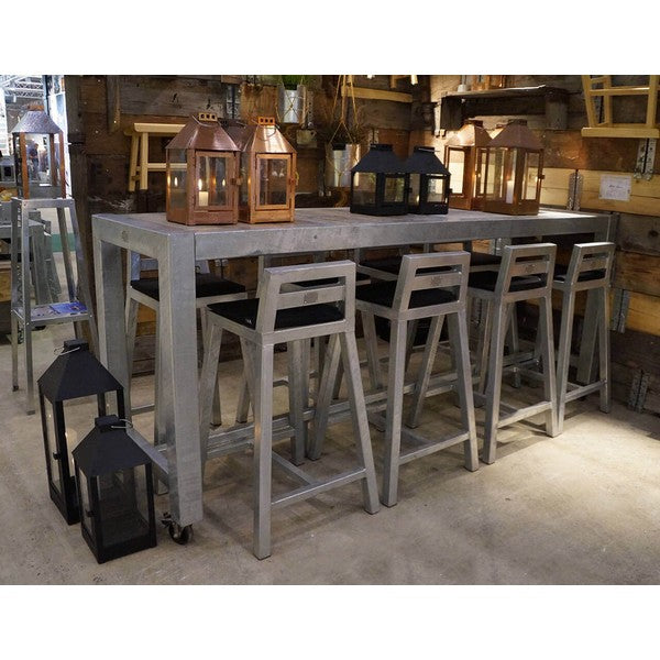 Galvaniseret Barstol L50xB50xH88 cm