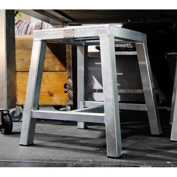 Galvaniseret Taburet L44xB44xH46 cm