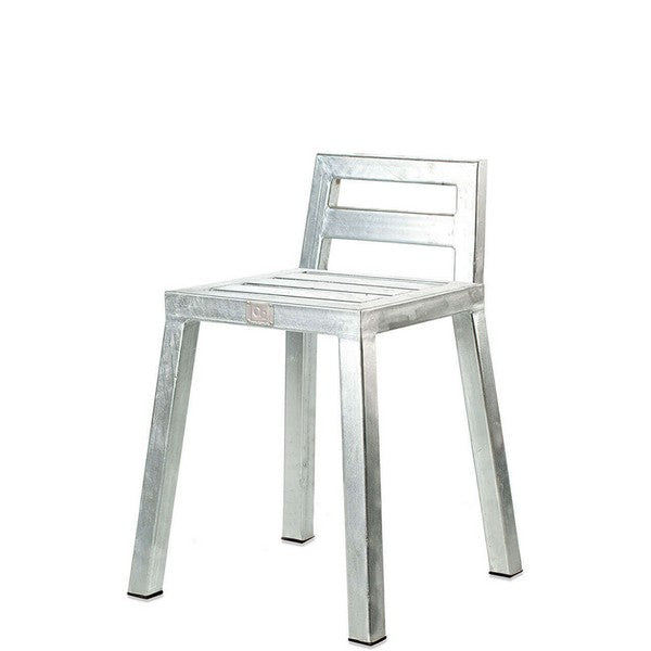 Galvaniseret Loungebord m betonflise (sæt m/2 taburetter m rygl) L50xB50xH33 cm