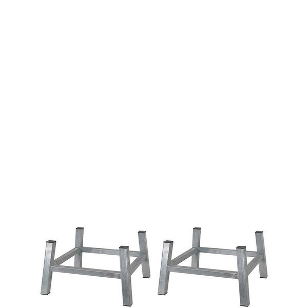 Tralle Bænk (m 2 x galv opsats) L220xB48xH33 cm