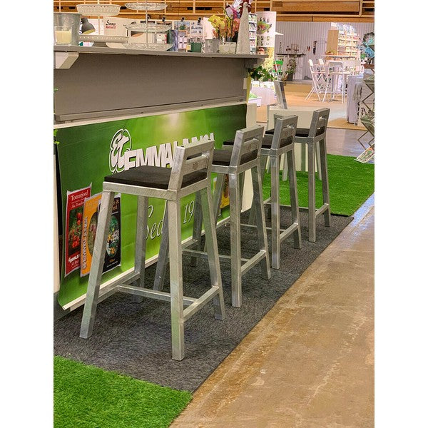 Hynde t/Barstol/Taburet m ryglæn L33,5xB33,5xH2 cm