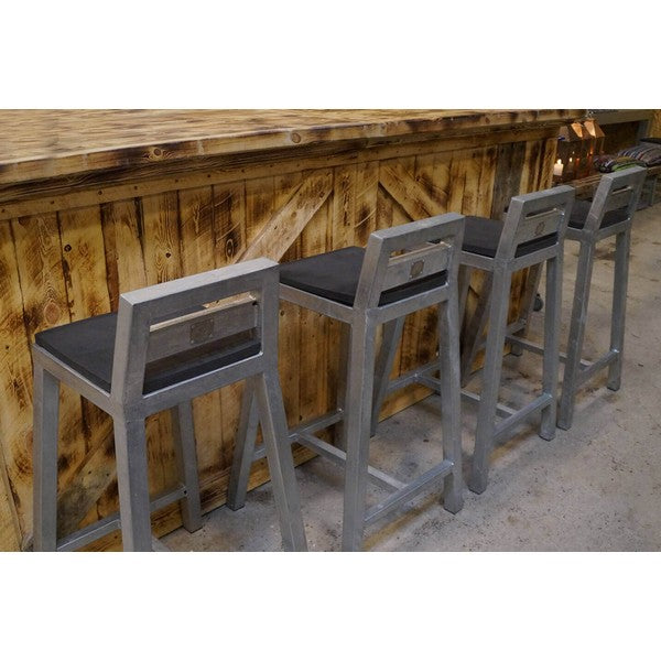 Hynde t/Barstol/Taburet m ryglæn L33,5xB33,5xH2 cm