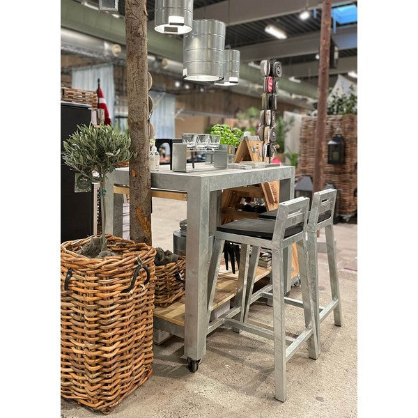 Hynde t/Barstol/Taburet m ryglæn L33,5xB33,5xH2 cm