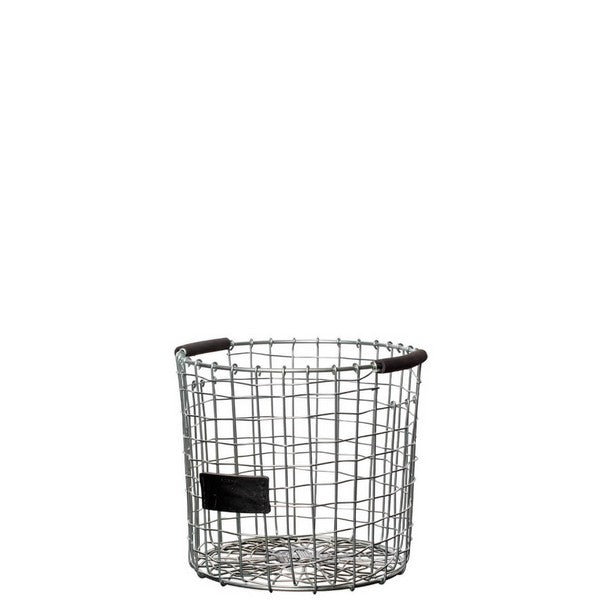 Mini Rund Trådkurv Ø26xH25 cm