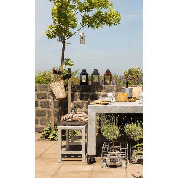 Midi Firkantet Trådkurv L39xB25xH19 cm