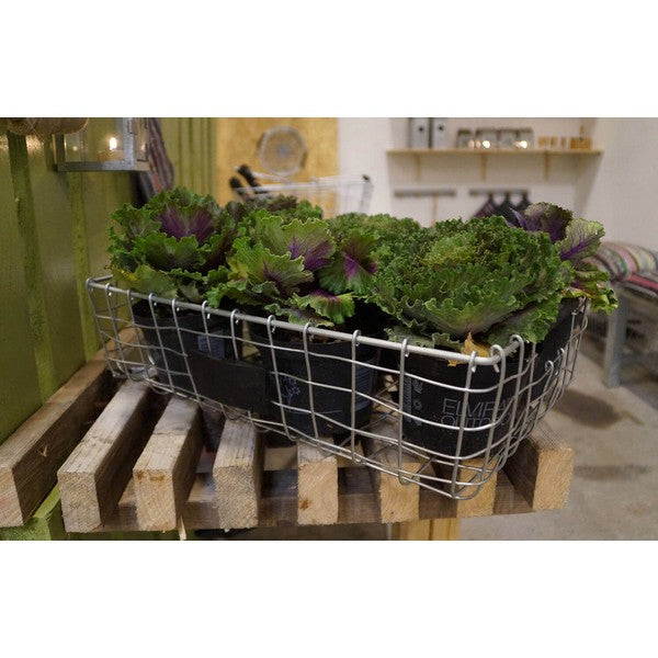 Midi Firkantet Trådbakke L43xB28xH11 cm