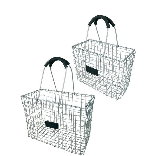 Picnickurv (sæt m/2 stk/2 str) L35-43xB18-23xH28-33 cm