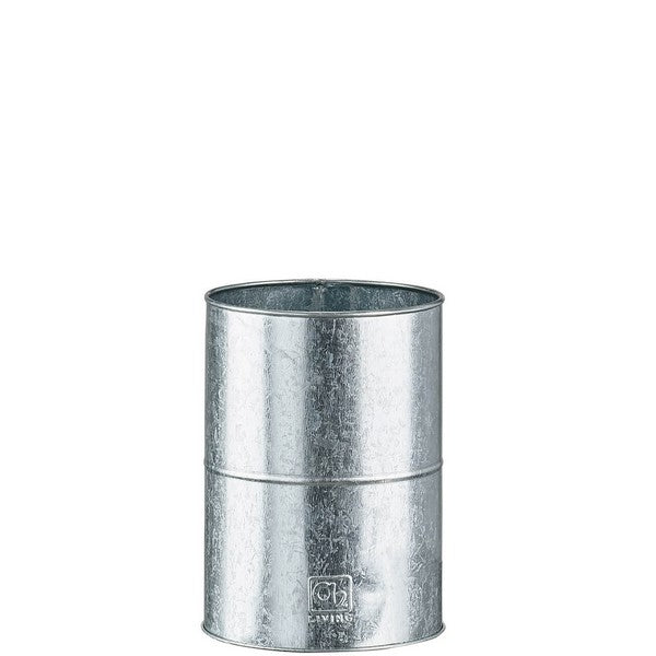 Galv Vase (sæt m/2 stk/2 str) Ø12-14xH20 cm