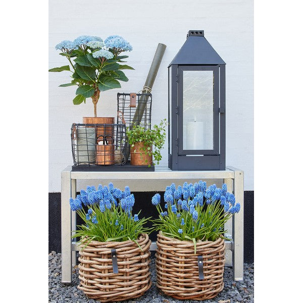 Kobber Vase (sæt m/2 stk/2 str) Ø12-14xH20 cm