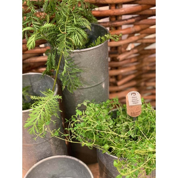 Galv Maxi Vase Ø12xH34 cm