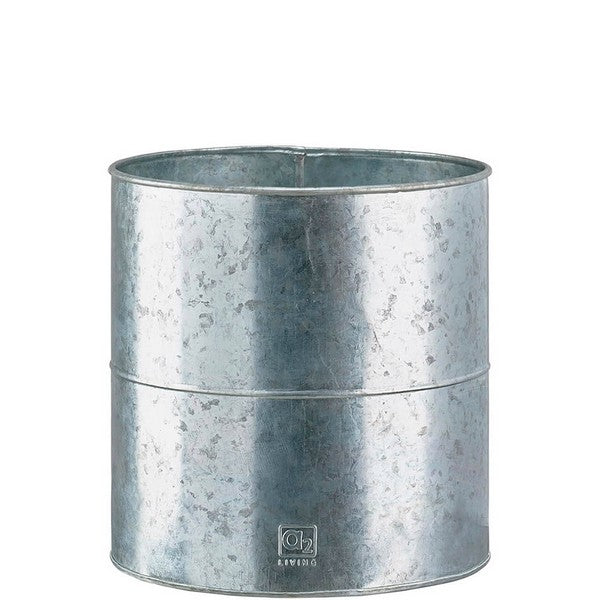 Galv Blomsterspand (sæt m/2 stk/2 str) Ø27-29xH28-35 cm