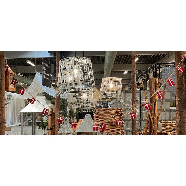 Micro Flag Wire Danmark (16 flag) L7xB5xH300 cm