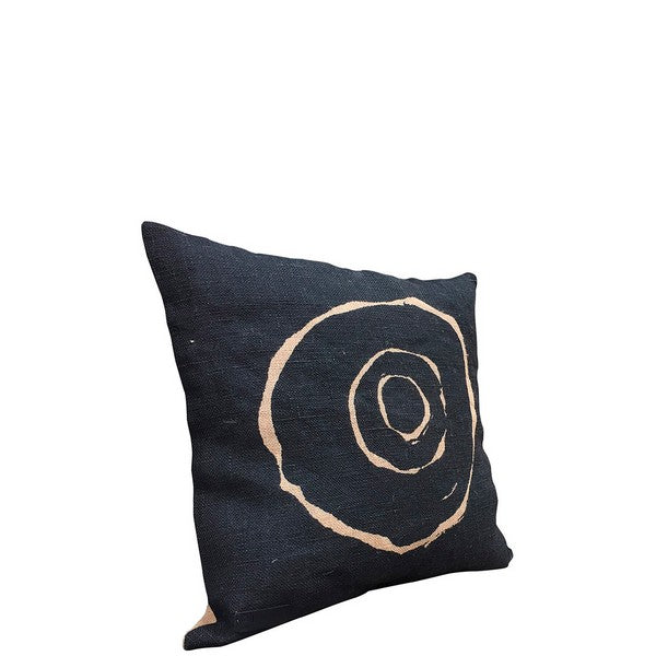 Jute Pude - Circle L50xB50xD15 cm