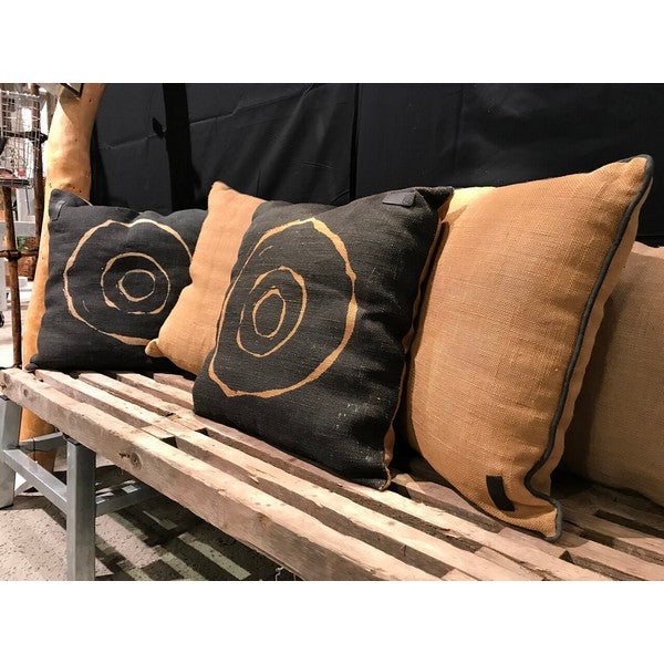 Jute Pude - Circle L50xB50xD15 cm