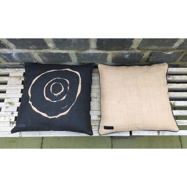 Jute Pude - Circle L50xB50xD15 cm