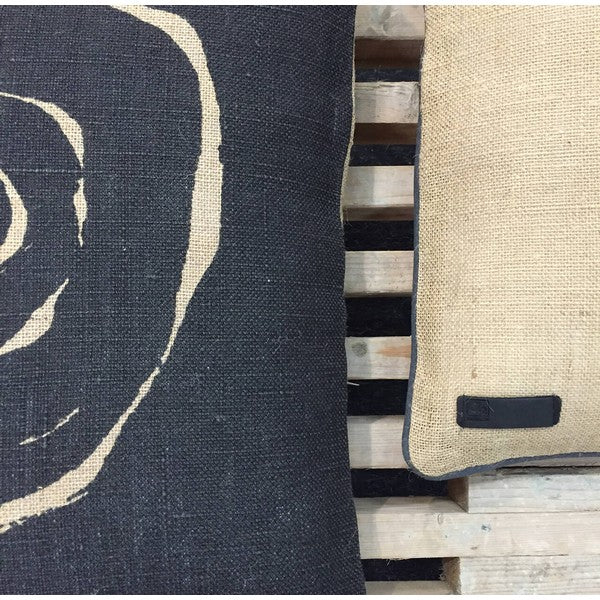 Jute Pude - Circle L50xB50xD15 cm