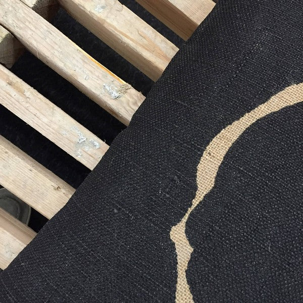 Jute Pude - Circle L50xB50xD15 cm