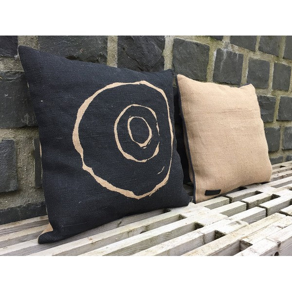 Jute Pude - Circle L50xB50xD15 cm