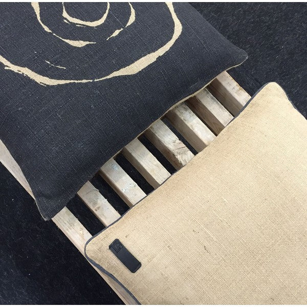 Jute Pude - Circle L50xB50xD15 cm