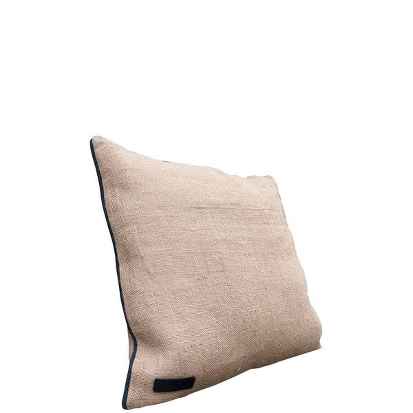 Jute Pude - Edge L50xB50xD15 cm