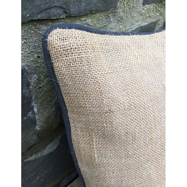 Jute Pude - Edge L50xB50xD15 cm