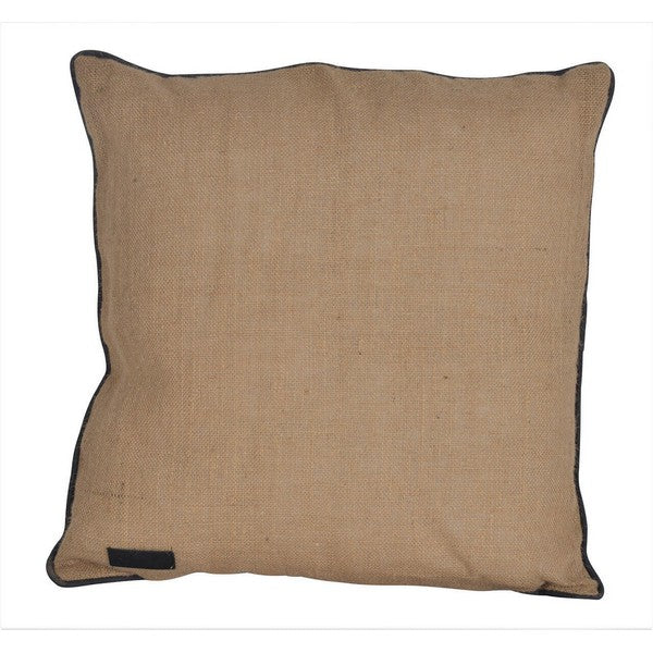 Jute Pude - Edge L50xB50xD15 cm