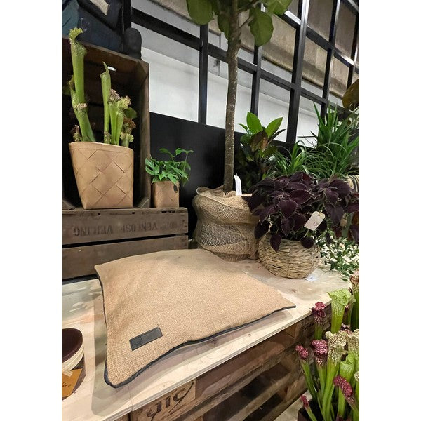 Jute Pude - Edge L50xB50xD15 cm