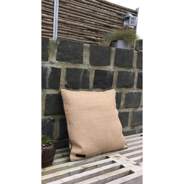 Jute Pude - Edge L50xB50xD15 cm