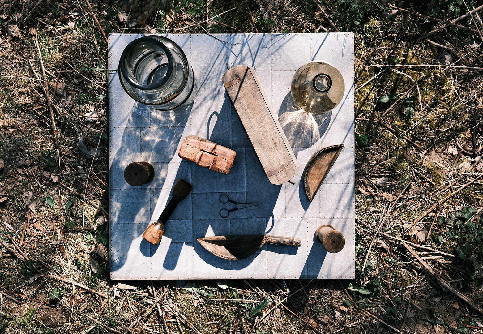 Trademark Living Vintage musikinstrument i træ