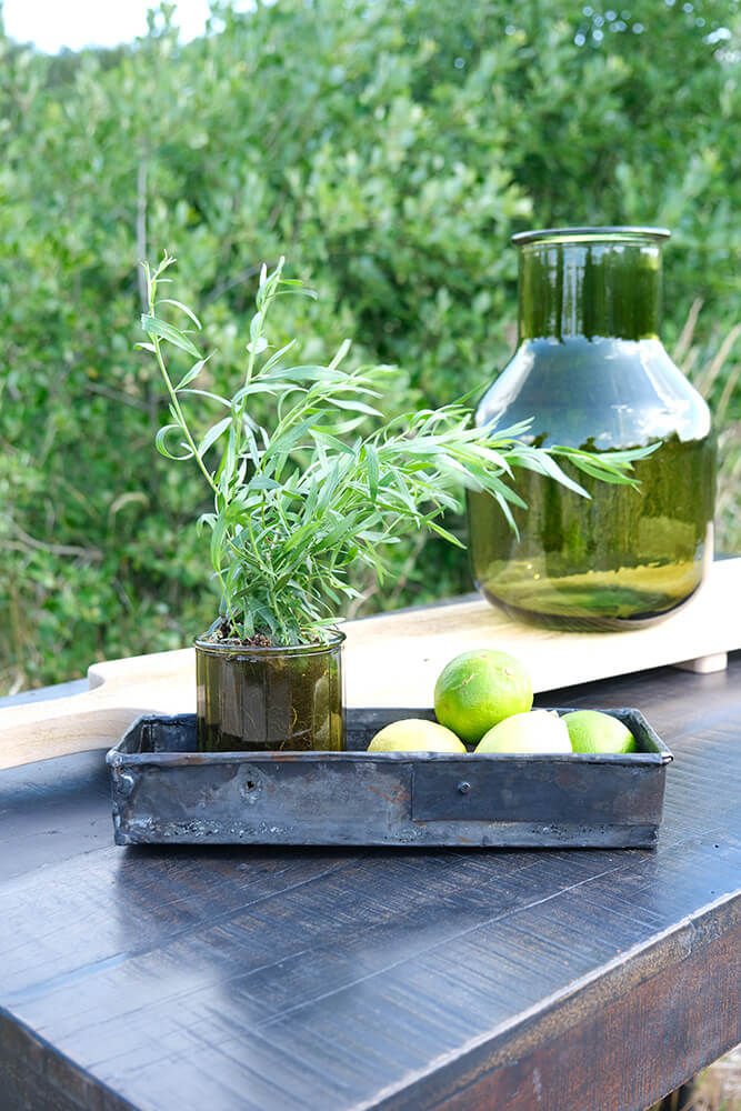Trademark Living The Edge vase/skjuler - olivengrøn