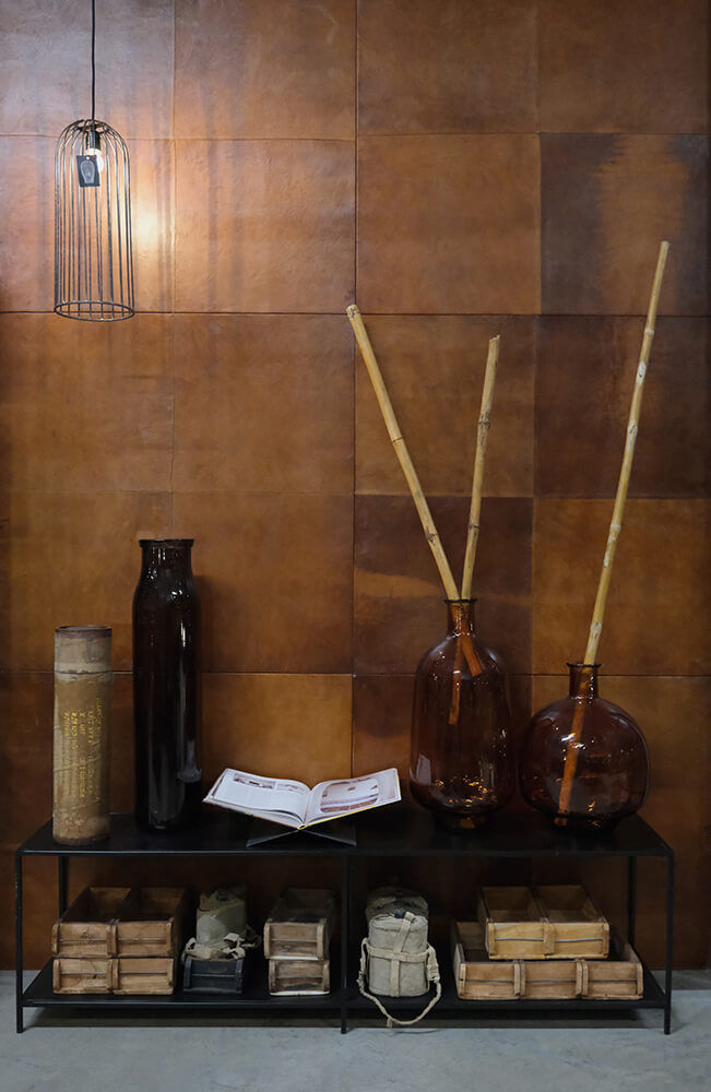 Trademark Living Lawrence gulvvase - chokolade