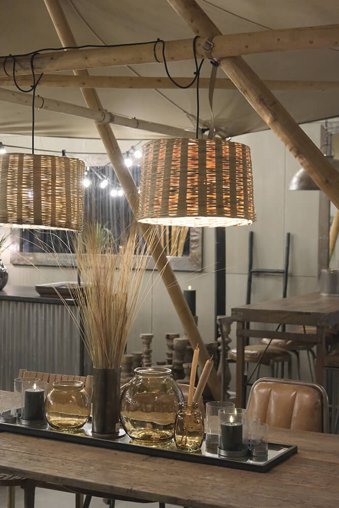 Trademark Living Winslet glasvase M - røgfarvet