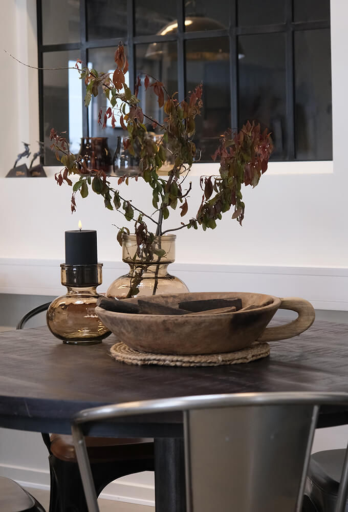 Varemærke Living Roberts vase S - røgfarvet