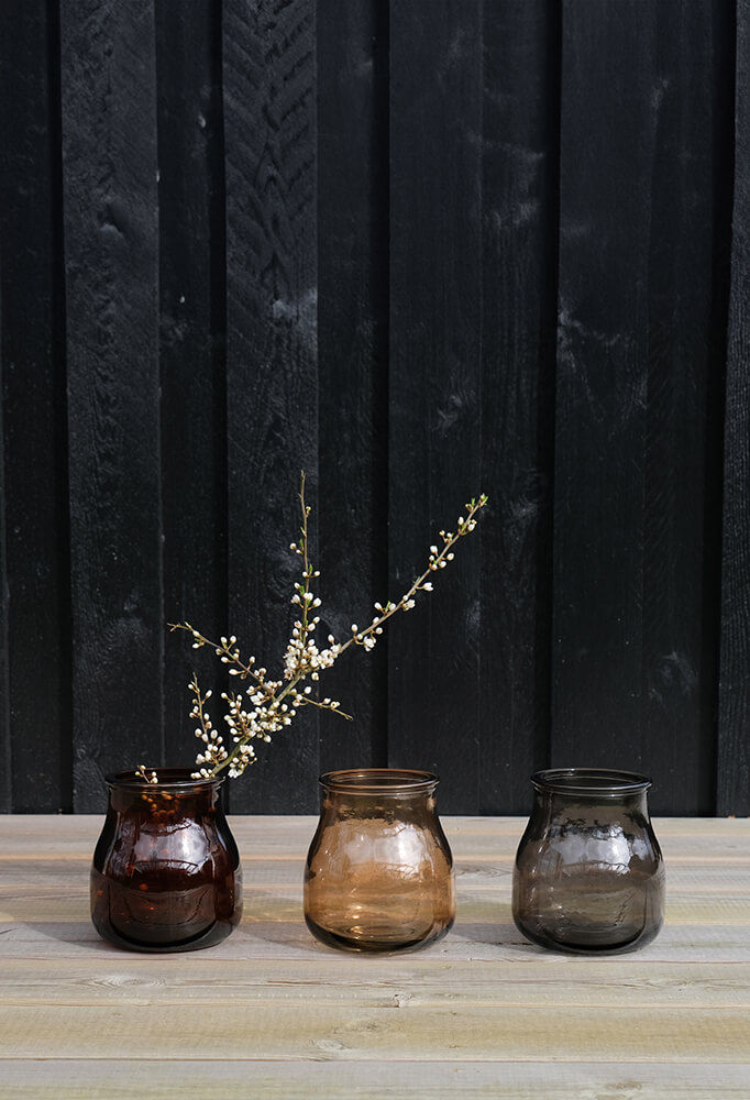 Trademark Living Lawrence vase - røgfarvet