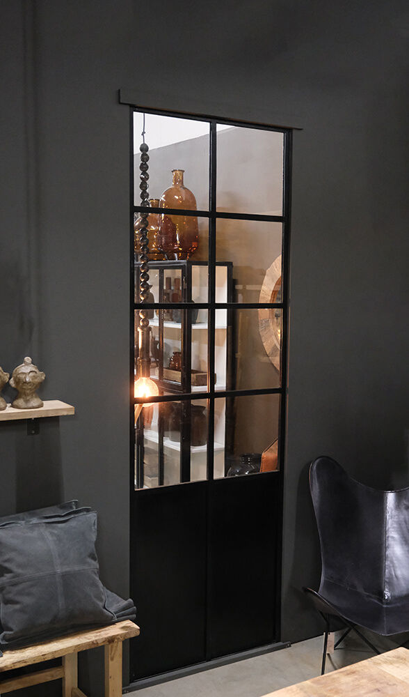 Trademark Living Philadelphia skillevæg med glas