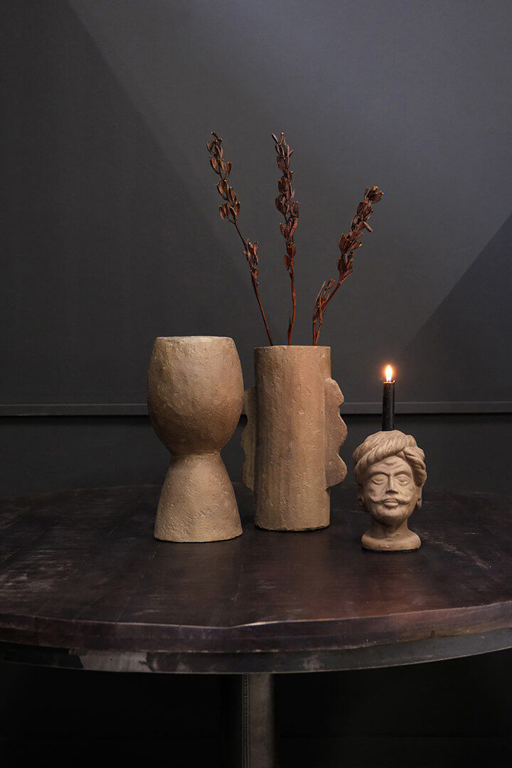 Trademark Living Baxter papmaché vase