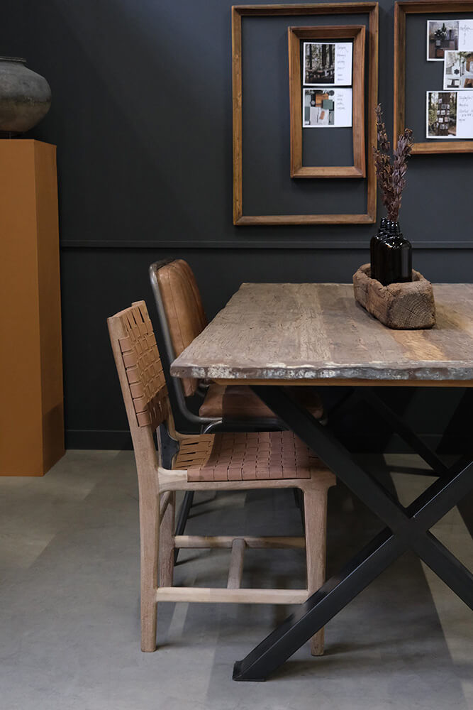 Trademark Living Poovar spisebord i genbrugstræ