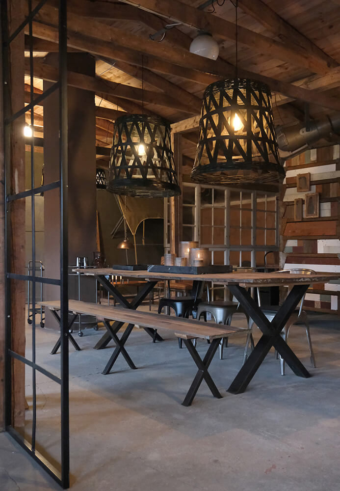 Trademark Living Poovar spisebord i genbrugstræ